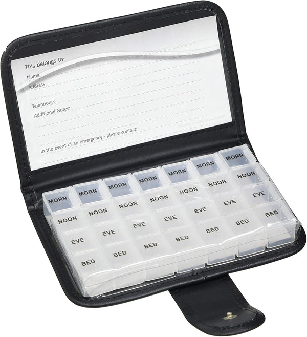 NRS Healthcare Tabtime Pill/Tablet Container Wallet