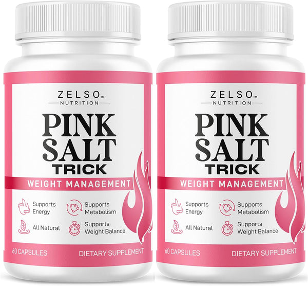 ZELSO (2 Pack) Pink Salt Trick Capsules - Original PinkSalt Trick Supplement for