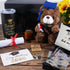 KEASKELL 2026 Set, 2026 Set 20 Oz Graduation Gifts Box Class of Graduation Gift with Tumbler, Black Blue Plush Bear