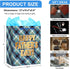FaCraft Fathers Day Gift Bag - Large 13" Happy Fathers Day Gift Bag with Tissue Paper and Handle