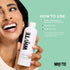 WHYTE Organic Coconut Oil Pulling Mouthwash for Teeth Whitening & Gum Health (Spearmint)