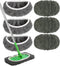 Reusable Microfiber Mop Pads Washable Wet Pads Compatible with Swiffer Sweeper Refills