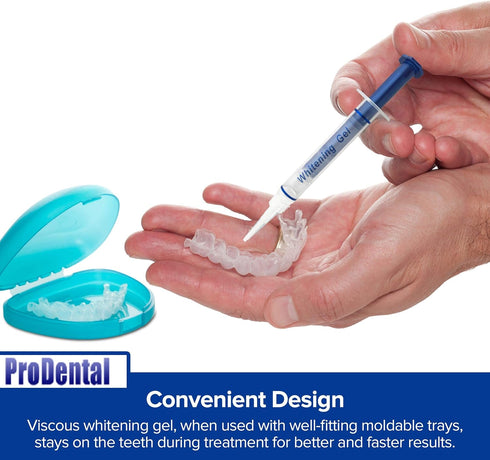 ProDental Teeth Whitening Gel Syringe Refill - 10 Pack, 35% Carbamide Peroxide for Faster Results