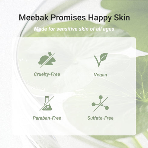 Meebak Korean Vitamin C Serum, Brightening Dark Spot Remover with Centella Asiatica and Panthenol