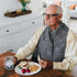 Reversible Adult Bibs for Women & Men - Adult Bib Scarf for Elderly - Dining Clothing Protectors - Washable Dining