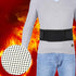 Lower Back Compression Brace - Tourmaline Self Heating Magnetic Waist Trainer Wrap Belt for Pain Relief, Fits Men Women