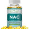 HZZYPLANT NAC Supplement - NAC Softgels for Antioxidant, Immune, Respiratory, Liver Health Support
