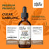 Black Walnut Tincture - 2 oz Cleanse Detox with Organic Black Walnut Hull Extract for Digestive Health