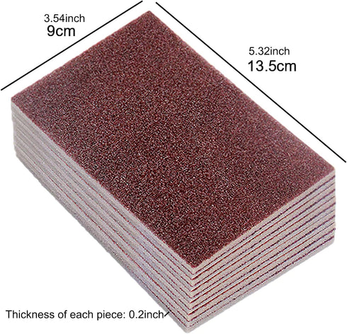 20pcs Nano Carborundum Sponge – Emery Sponge Brush Clean Eraser Scrub for Kitchen Magic Cleaning Pots and Pans