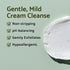 IUNIK Centella Mild Facial Foaming Cleanser - Non-stripping Sub-Acid with 49% Centella Asiatica for Sensitive Skin