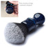 JEQUIL&CORENVEO Luxury Synthetic Shaving Brush, Aesthetic Resin Handle, 24mm Extra Dense Knot