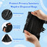 Lerheedi 2000 10.2 7.1inch, Pcs Sanitary Napkin Disposal Bags with Handles, Sanitary Disposal Bag x Black Trash Bags