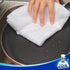 MR.SIGA Microfiber Cleaning Cloth, All-Purpose Towels, Streak Free Cleaning Rags, Pack of 12, White, Size 32 x 32 cm