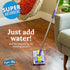Pure-Sky Microfiber Mop Head Replacement, Deep Clean Mop Pad Refill for House Floors, No Detergents Needed