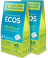 ECOS Laundry Detergent Packs, 80 Loads - Hypoallergenic, 100% Plastic Free Packaging, Free & Clear
