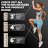 Premium Elastic Bandage Wrap - 4pk (2x3in, 2x4in) + 12 Extra Clips - Strong Compression Bandage Wrap for Wrists,