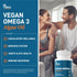 Dr. Tobias Vegan Omega 3 Algae Oil - 60 Capsules, 1400mg Vegan Omega 3 Supplement with Extra-Strength DHA & EPA