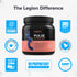 LEGION All Natural Nitric Oxide Preworkout Drink, Creatine Free, Beta Alanine, Citrulline, Alpha GPC, Blue Raspberry