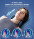 Osteo Neck Stretcher with Magnetic Therapy Cover, Pain Relief Cervical Traction Device, Gentle/Strong Modes for Neck