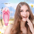 RC ROCHE ORNAMENT 6 Pcs Women's Classic Alligator Hair Clip Barrette - Small Transparent Multicolor Plastic Clamp