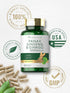 Carlyle Panax Ginseng + Ginkgo Biloba | 120 Vegetarian Capsules | 5,000mg, Non-GMO, Gluten Free