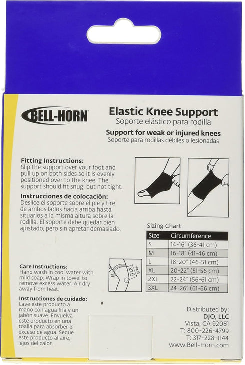 Elastic Knee Support/Compression Sleeve - Beige, XX-Large