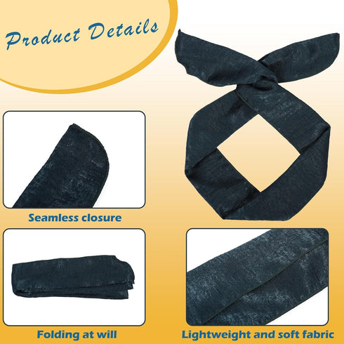 Wire Headbands for Women, Solid Color Wire Hair Wraps with 8PCS Twist Bow Headband Hair Accessories