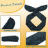 Wire Headbands for Women, Solid Color Wire Hair Wraps with 8PCS Twist Bow Headband Hair Accessories