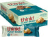 think! Vegan High Protein Bars, Peanut Butter Chocolate Chip, 13g Protein, 10 Count, Non-GMO, No Artificial Sweeteners