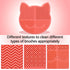 Makeup Brush Cleaning Mat with Drying Holder for Sink, Christmas Silicone Washing Cosmetic Brush Cleaner Pad
