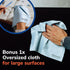 Elite Tech 6-Pack Oversized Microfiber Cloths for Electronic Devices, Washable, 6×7 in & 12×12 in