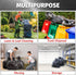 33 Gallon Trash Bags | 30 Micron Heavy Duty Pure LDPE | 100 Count | 33" x 39" Large | Black