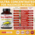 VITAL HERBAL Horny Goat Weed Capsules Equivalent to 8250mg Maximum Strength with Maca Root Tribulus Ashwagandha Tongkat Ali Panax Ginseng for Men Women, Boost Energy (90 Count (Pack of 1))