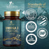 Triple Strength Omega 3 Fish Oil 2400mg - 180 Softgels, Brain & Heart Health Support, EPA & DHA