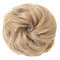 MORICA 1PCS Messy Hair Bun Scrunchies Extension, Curly Wavy Synthetic Chignon for Women (27/613#)
