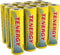 Tenergy Solla Premium Rechargeable NiMH AA Battery, 1300mAh, 12 Pack for Solar Garden Lights, Anti-Leak, UL Certified