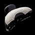 Women Lady Exquisite Black Small Size Acrylic Full Diamond Rhinestones Hair Jaw Clips Hairpin - Fancy Hair Claw Clip
