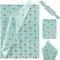 Whaline 100 Sheet Mint Green Bee Tissue Paper, Honeybee Pattern Gift Wrapping Paper for Birthday Baby Shower Party