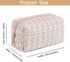 Makeup Bag Travel Cosmetic Bag for Women Girls, Floral Toiletry Organizer Makeup, Zipper Pouch, Portable Storage Bag