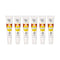 Ruby Kisses Hydrating Lip Therapy Treatment Gloss, Cocoa Butter RLO03D1 (6 PACK)