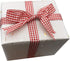 Red and White Gingham Ribbon, 5/8" x 25Yd Roll, Picnic Craft Red Buffalo Ribbon for Hair Accessories and Gift Wrapping
