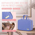 HOTOR Travel Toiletry Bag with Hanging Hook, Spacious Waterproof Bag for Women & Men, Aegean-Blue