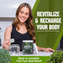 SG7 Sports Protein Greens - Organic Plant Based Protein Green Juice Powder, Mixed Berry Flavor, 30 Servings