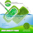 Set of 4 Reusable Microfiber Mop Pads, Compatible with Swiffer Sweeper, Washable Wet Mopping Cloth Refills