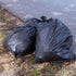 65 Gallon Trash Bags, 25 Pack, Extra-Large Black Heavy Duty Trash Can Liners for Indoor and Outdoor Use