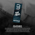 L3 Hair Fibers - Natural Looking Finish for Thinning Hair or Bald Spots - Instant Grey Coverage (Black)