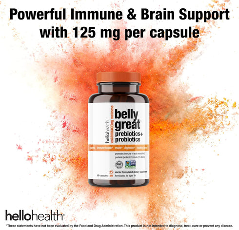 Daily Probiotic for Women, Men + Kids, 60 Count with Prebiotics, Probiotics, and Vitamin D3 for Gut Health