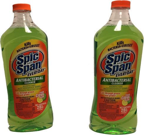Spic And Span Antibacterial Cleaner Refills 2 PACK - 28 fl oz