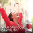 Multivitamin Jelly Beans for Women & Men | 90 Jelly Beans | Source of Vitamins A, C, D, E, B-3, B-6 & Biotin