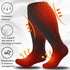 Tinojye 2 15-20 mmHg Pair Plus Size Closed Toe Compression Socks with Zipper, Compression Stockings for Overweight